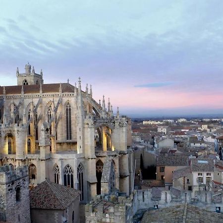 شقة Le St Just : Hypercentre, Vue Imprenable Sur La Cathedrale ناربون المظهر الخارجي الصورة